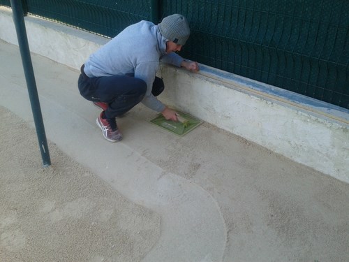 Préparation du sol à Vitrolles dans un jardin